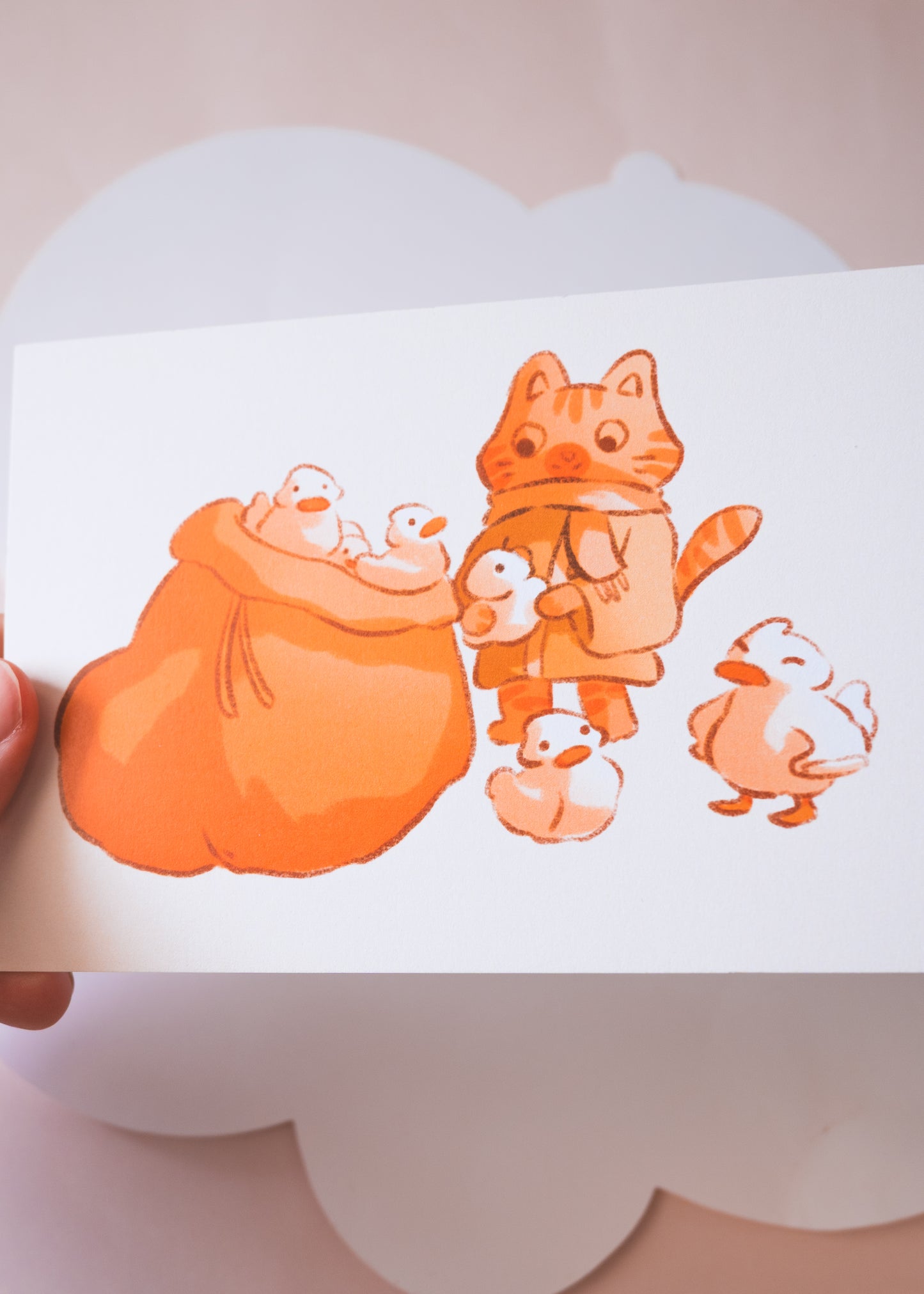 Mini prints - Duck in the bag