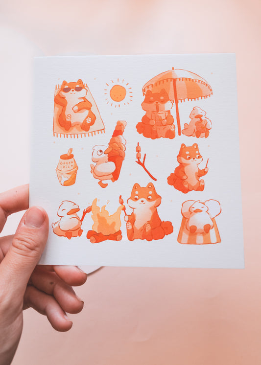 Print - Summer Evening