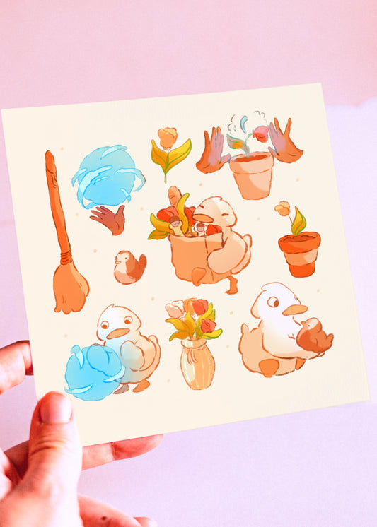 Print - Magic Ducks