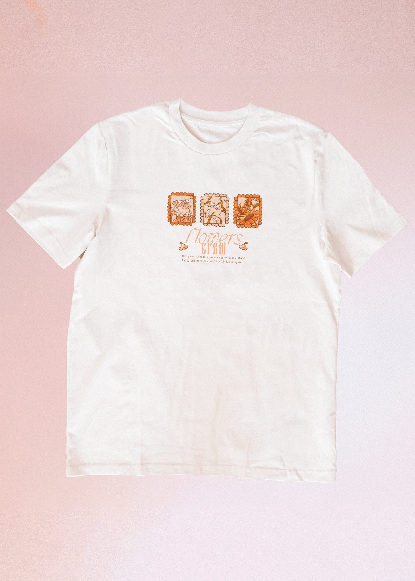 Tee-shirt UNISEXE - Flowers duck PRECOMMANDE