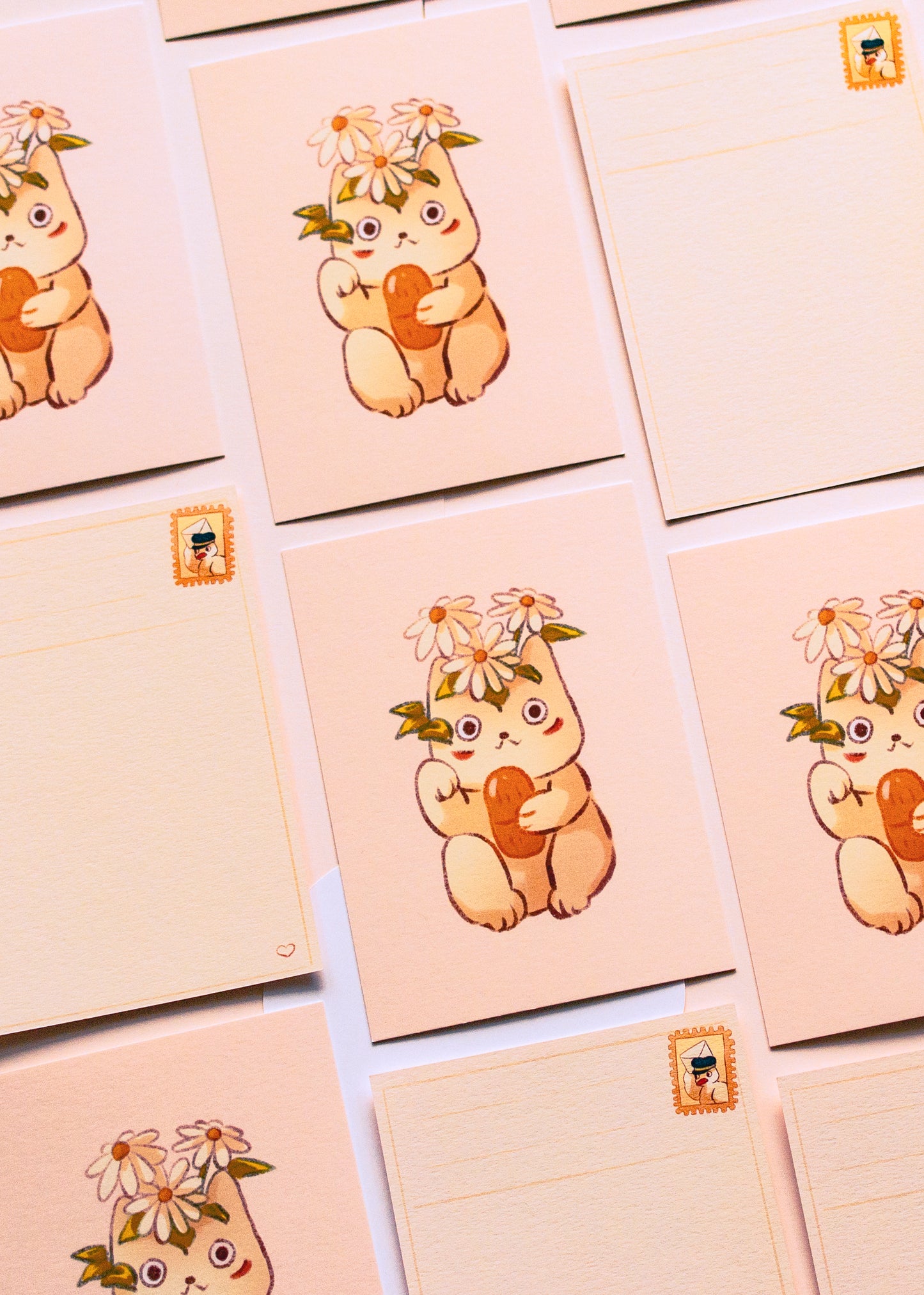 Minis prints - Chat bonjour
