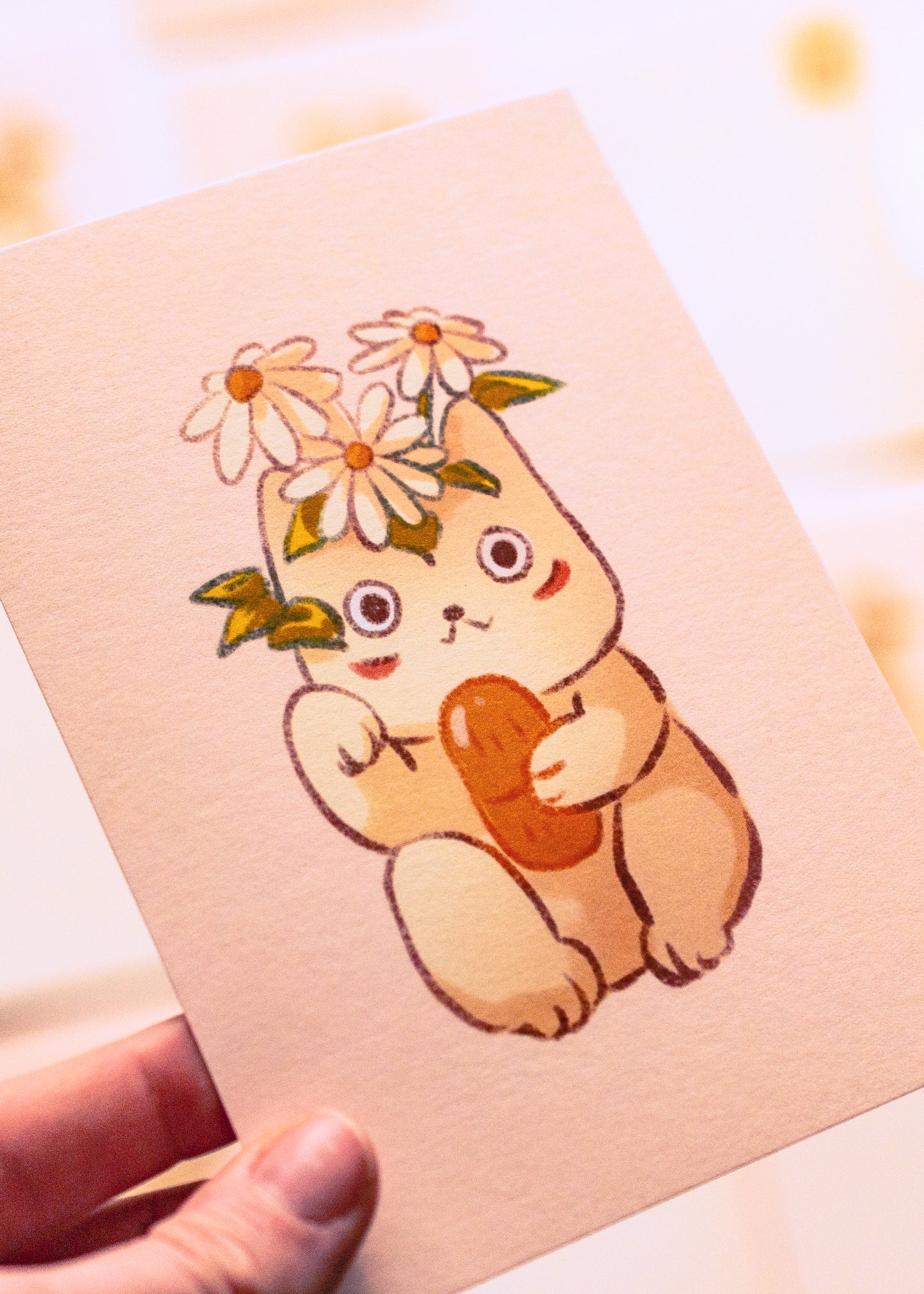 Minis prints - Chat bonjour