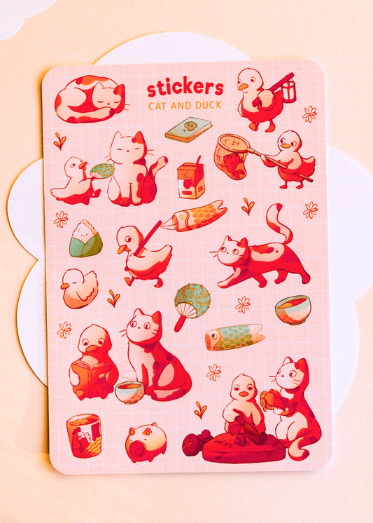 Sticker sheet - Yumyum