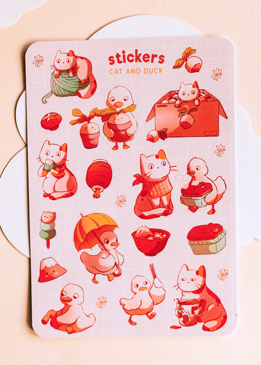 Sticker sheet - Yumyum