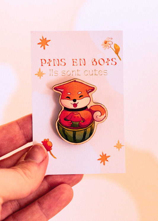 Wooden pins - Shiba