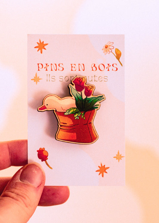 Wooden pins - Little duck