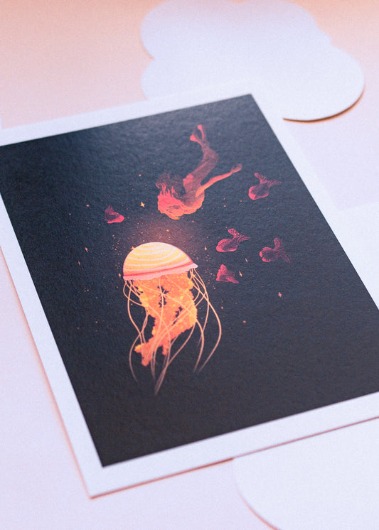 Print - Going to the light