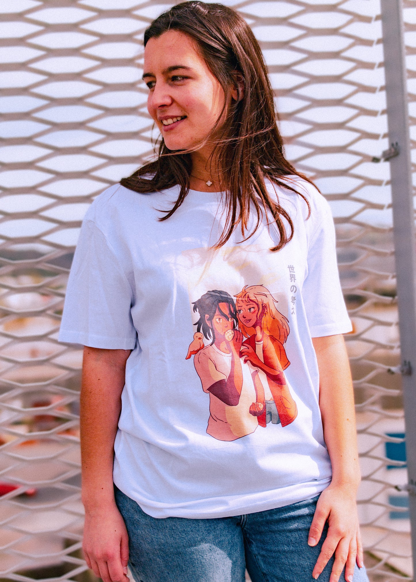 Tee-shirt UNISEXE - Melon pan couple