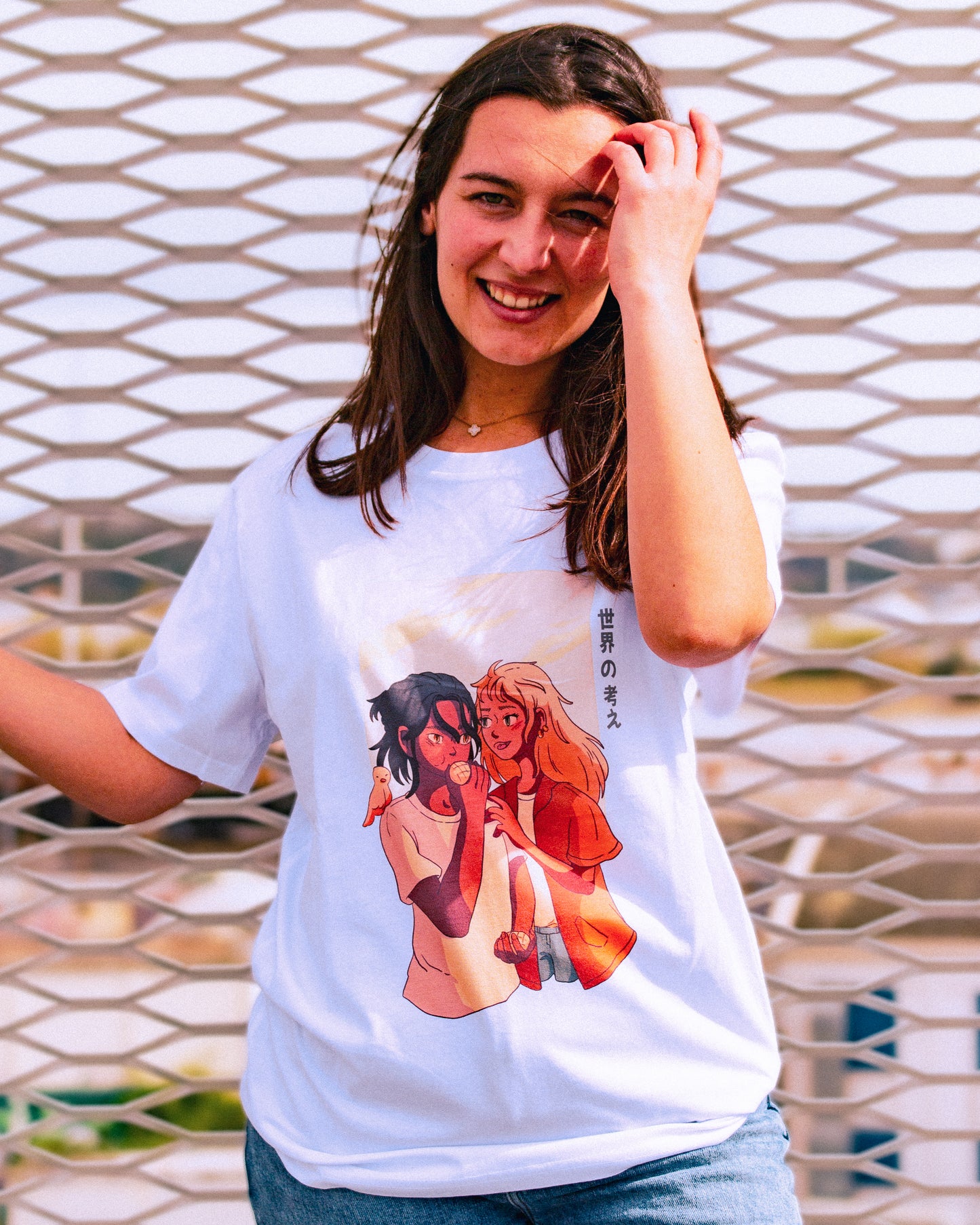 Tee-shirt UNISEXE - Melon pan couple
