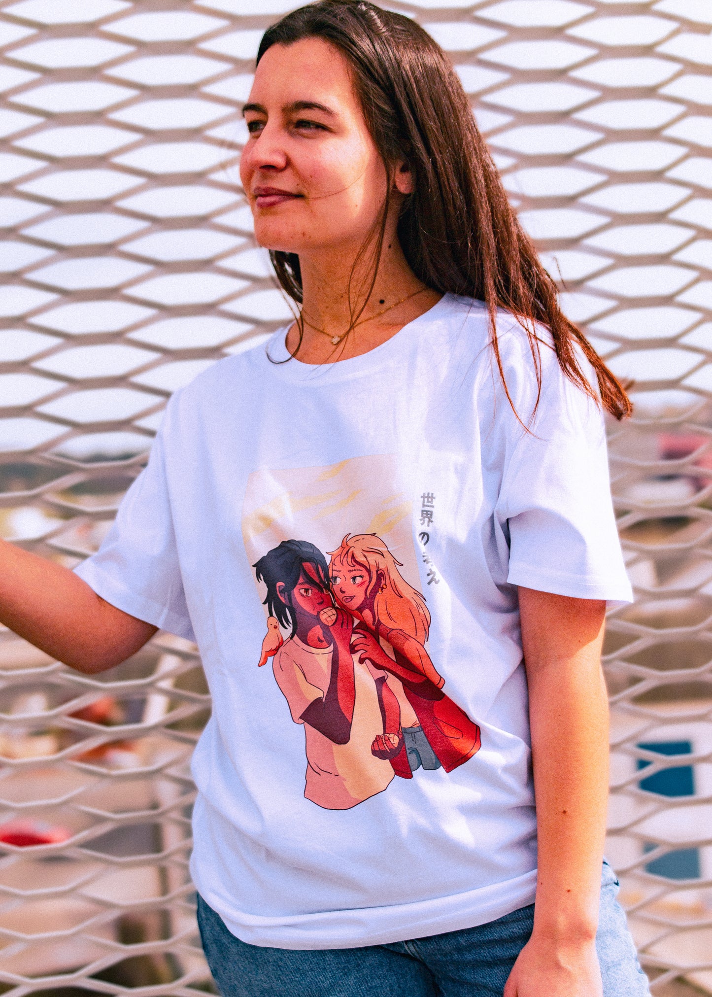 Tee-shirt UNISEXE - Melon pan couple